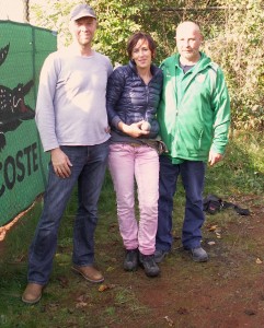 Klaus, Mecki und Jogy beim Bremer Herbstturnier