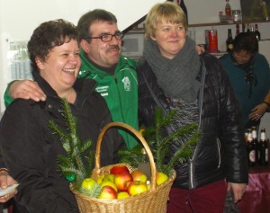 Die Zweiten: Team 2, das sind Manfred mit Susanne und Marion