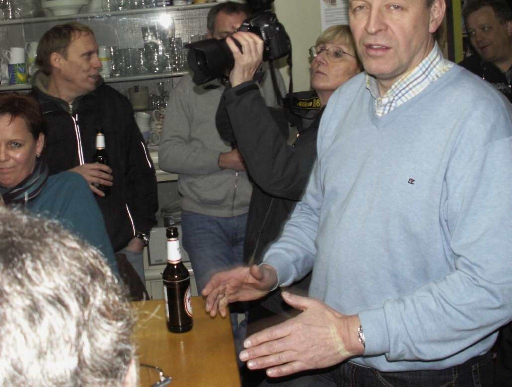 Bei der Siegerehrung