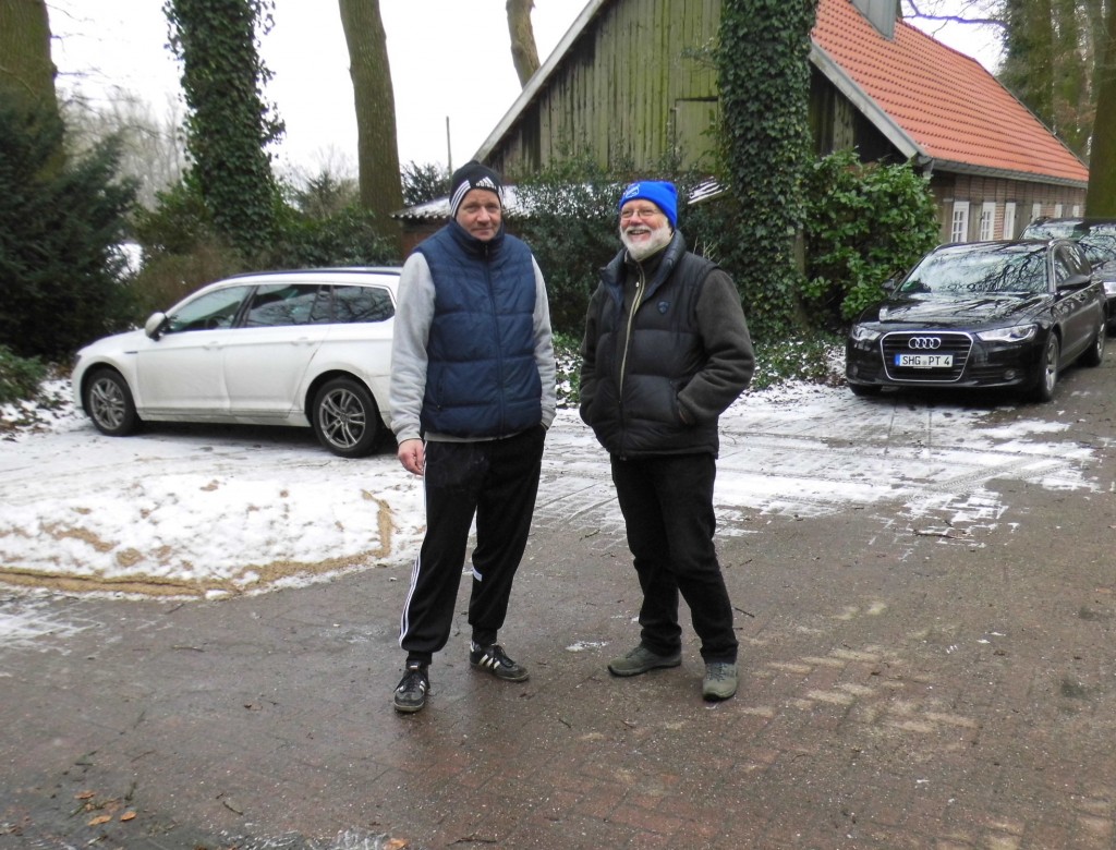 Ralph und Bernd in der Spielpause