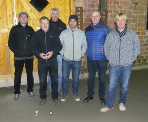 Die Finalisten: Manfred, Herbert, Dietmar, Khalid, Christoph und Willy